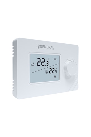 General Life Gaia HT250 Aydınlatmalı LCD Ekran  Kablolu Dijital Oda Termostatı