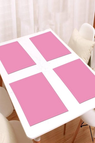 Pembe Sade Tek Renk Desensiz Premium Amerikan Servis Asr014n11