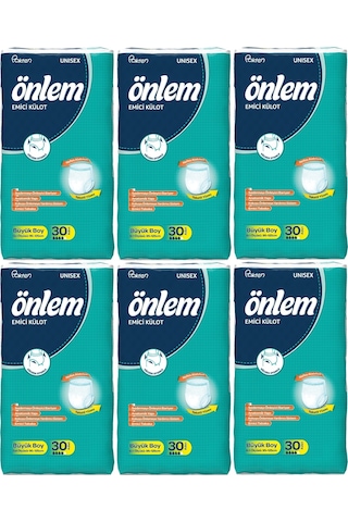 Önlem Emici Külot Hasta Bezi L 180 Adet