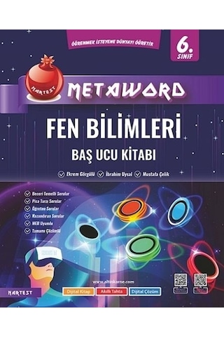 Nartest 6. Sınıf Fen Bilimleri Metaword Baş Ucu Kitabı Nartest Ya
