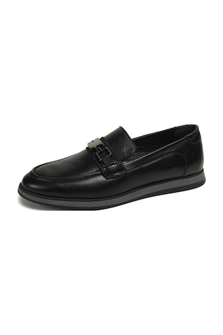 Pierre Cardin 63601 Siyah Erkek Loafer Günlük Deri Ayakkabı Siyah