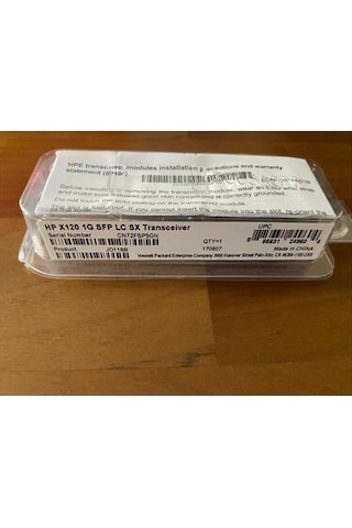 Hp X120 1g Sfp Lc Sx Transceiver Jd118b Modül