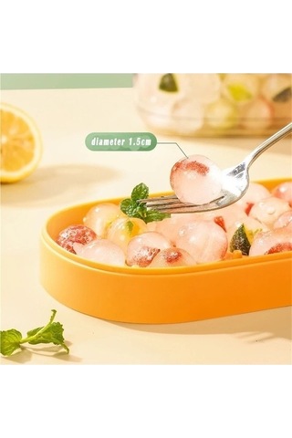 Didadodo Yumuşak Sarı Küp Kılıf Ve Tepsi, Kaşık Yok, Kapak Yok, Bpa'sız, Buzlu Sarı Sarı Sarı