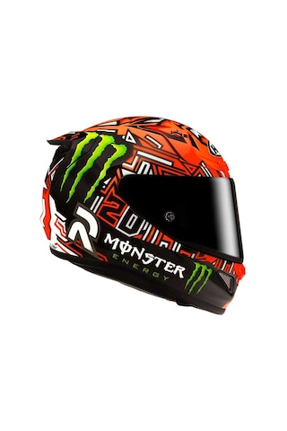 Hjc Rpha12 Kask Quartararo Edıtıon Iı Mc1Kask Siyah Kırmızı