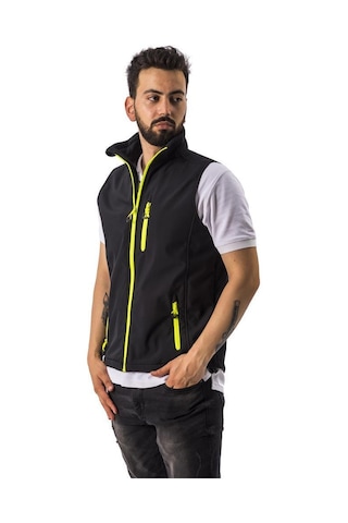 Freecamp Vest Erkek Softshell Yelek-Siyah (537025135) Siyah