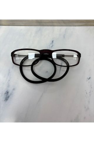 Vinaldi Vi652 Unisex Mıknatıslı Mavi Işık Korumalı Gözlüğü Bordo