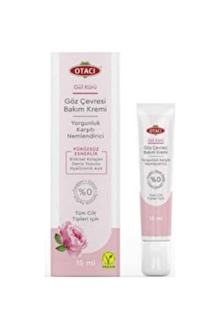 Otacı Gül Kürü Göz Çevresi Bakım Kremi 15 ML