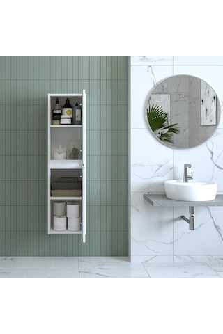 Banos Banyo Roomart Bd2 Ayaksız 2 Kapaklı Mat Beyaz 130 X 35 Cm B Mat Beyaz