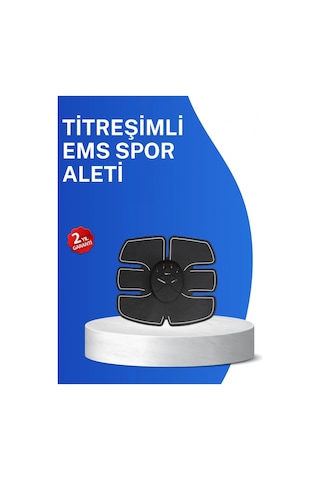 Titreşimli Ems Spor Aleti Karın Kol Ve Bacak Kas Yapma Cihazı 2025 Model