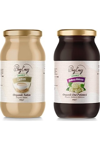 Organic Windy Valley Organik Dut Pekmezi 460 G + Tahin 300 G