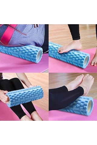 Foam Roller Mavi Spor, Pilates Ve Derin Doku Masaj Silindiri
