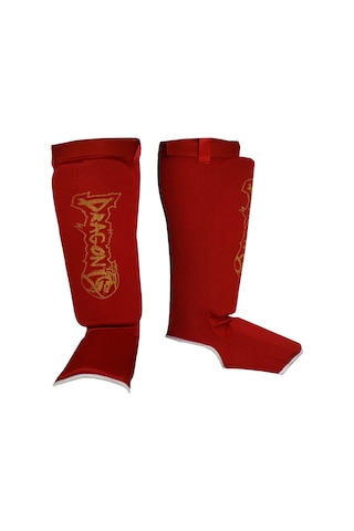 Dragondo 40605-ıı Neo Elastik Kaval Koruyucu Muay Thai Kaval Koruyucu Kırmızı