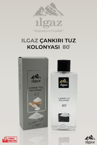 Ilgaz  Elegance Serisi Çankırı Tuz Kolonyası 400 ML