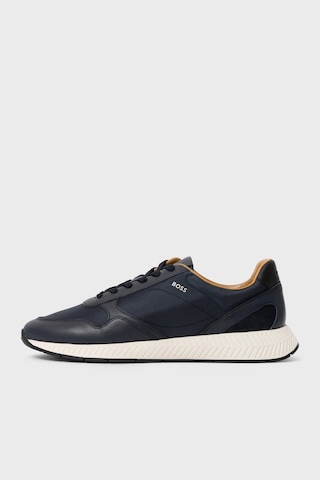 Boss Logolu Sneaker Ayakkabı Erkek Ayakkabı 50568757 401 Lacivert