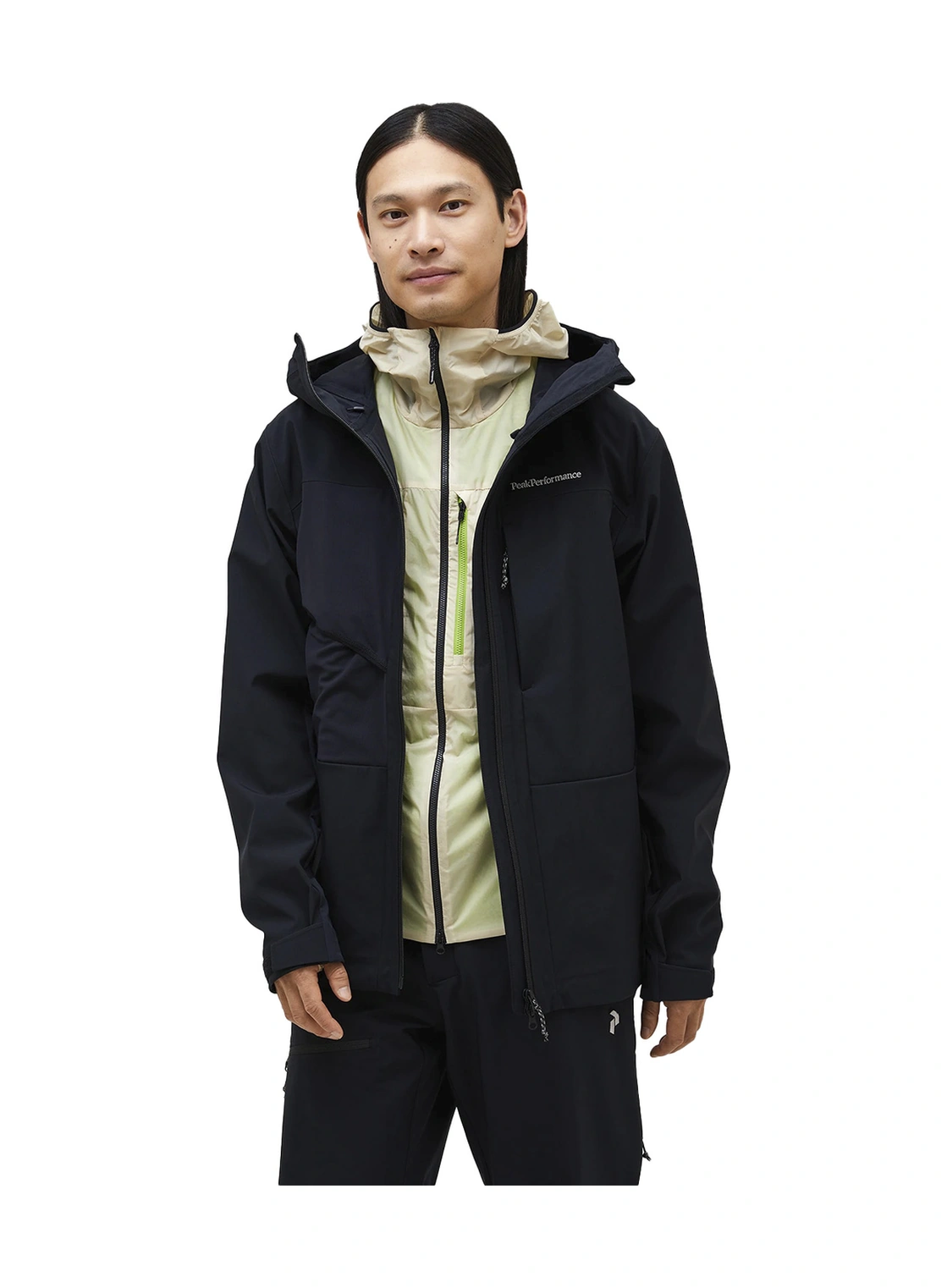 Peak Performance Peak Performance Ascent Softshell Pants Erkek Siyah Kayak Ceketi 001 Siyah