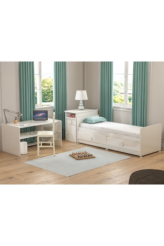Afillibebek R131 Rose Asansörlü Sallanır Büyüyen Beşik Çok Renkli