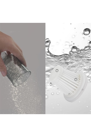 Crackedice Kablosuz El Tipi Araba Süpürgesi