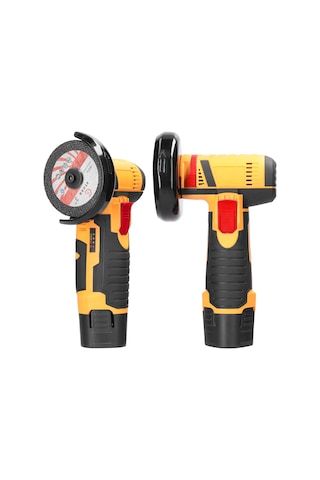 Symbee 12v 19500 Rpm Şarjlı Mini Taşlama Makinesi - Kesme, Parlatma Ve Zımparalama İçin Çok Fonksiyonlu El Aleti