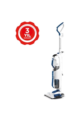 Polti Vaporetto 3 Clean Blue Islak - Kuru Buharlı Temizlik Süpürgesi