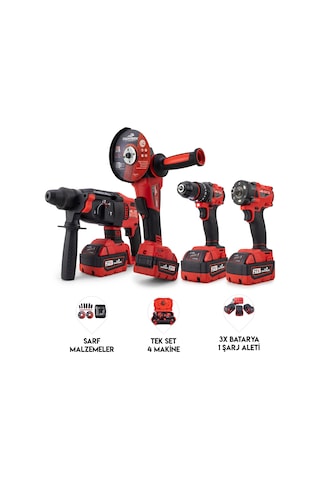 Dawreek MW350R 10 MM 4'lü Set