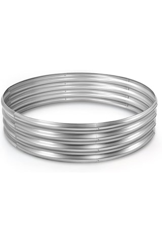 Fk Friko Yuvarlak Yükseltilmiş Bahçe Dikim Seti Ve Açık Hava Toplantıları İçin Kullanım 508x508x300mm 1