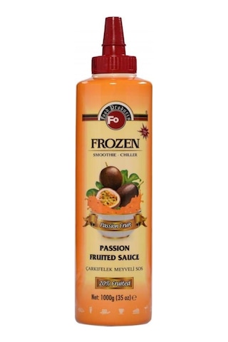 Çarkıfelek Meyve Püresi Passion Fruit Frozen 1000 Gr