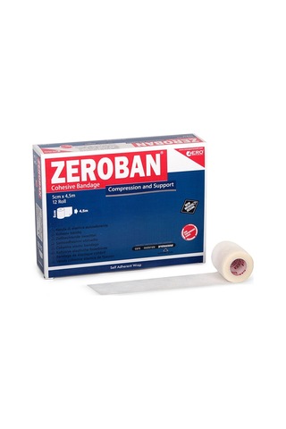 Zeroban Bandaj 5 CM x 4.5 M Beyaz