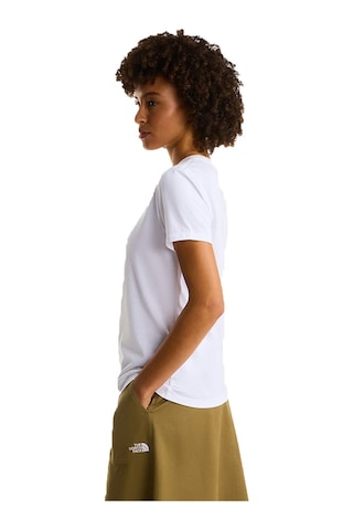 The North Face W Evolution Simple Dome Slim Ss Kadın T-shirt Beyaz