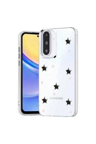 Newface - 312 - Galaxy Uyumlu A36 Fiyonk Desenli Kapak - - Glblseme - Desen 7