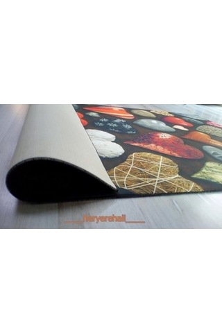 Foto Baskılı Halı Artist Kalp 90X140 Cm Çok Renkli