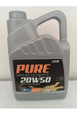 Ccp Pure Semi Synhetic 20W-50 Motor Yağı 4 L