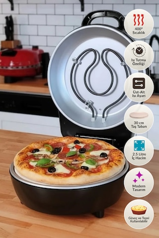 Dr.Maya Çok Amaçlı Taş Fırın Pizza, Lahmacun, Ekmek ve Tandır Yapma Makinesi