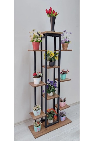 Metal Gövdeli Çiçeklik,saksılık,raf.salon Dekor