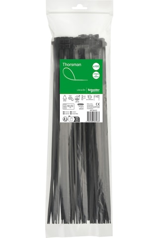 Schneider Electric Imt46423 370x4,8 Siyah Kablo Bağı Klips 100'lü Paket