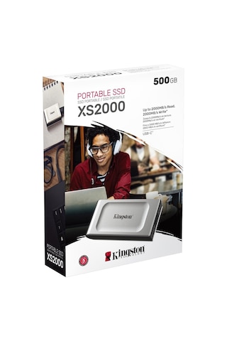 Kingston SXS2000/500G 500 GB 2000 MB/S USB 3.2 Type-C Taşınabilir SSD