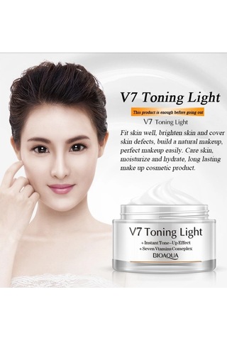 Bioaqua V7 Toning Light Beyazlatıcı Aydınlatıcı Nemlendirici Krem 50 ML