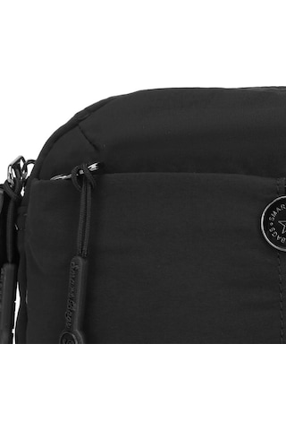 Smart Bags Mikro Poly Kumaş Mini Boy Postacı Kadın Çantası 3339 Siyah