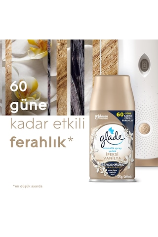 Otomatik Sprey Yedek, 2'li Paket, Vanilya, 269ml 2 Yedek