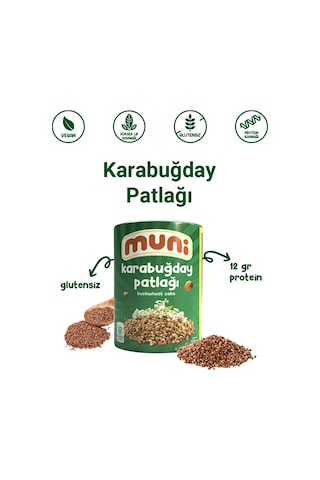 Glutensiz Karabuğday Patlağı