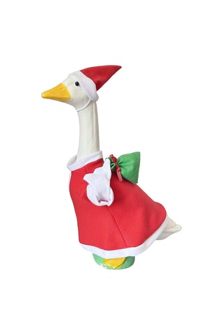 Suntek Porch Goose Kıyafetleri Yılbaşı Dekorasyonu Çim Dış