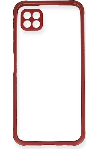 Newface Huawei P40 Lite Kılıf Miami Şeffaf Silikon Semeglbl - 39 - Fuşya