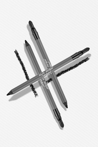 Alix Avien Uzun Süre Kalıcı Suya Dayanıklı Bulaşmayan Siyah Göz Kalemi Smoky Eye Pencil Pencil Black