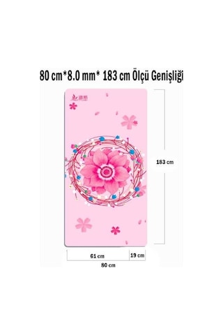 Tusi Yoga Matı Ve Pilates Minderi Cennet Çiçeği Çok Renkli