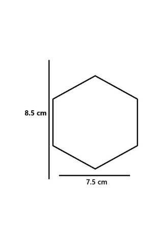 Yapışkanlı Akrilik Gold Ayna Seti 12 Adet