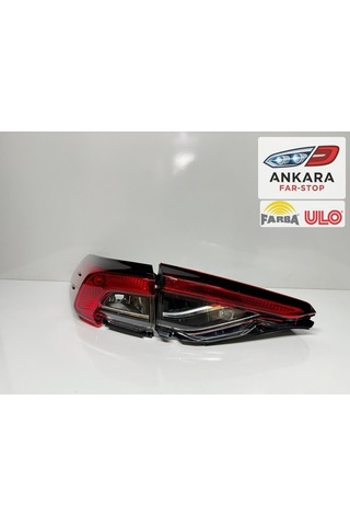 Toyota Corolla 2019-2025 Sedan Stop Lambası Sol İç Ve Dış Takım  Farba-ulo-2 Stop Ledsiz -