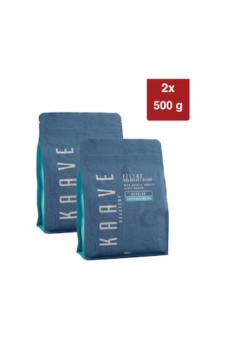 Kaave Roastery Filtre Breakfast Blend Filtre Kahve 2 x 500 G