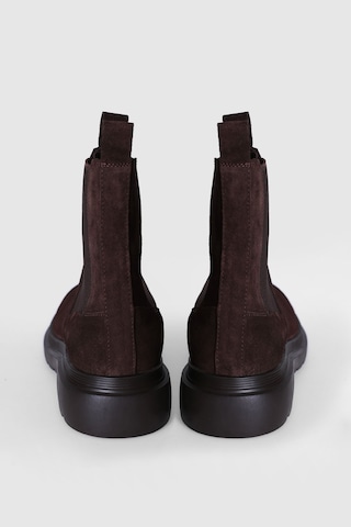 Lufian Nelson Erkek Deri Bot Kahverengi Kahverengi 112230216100400 Kahverengi