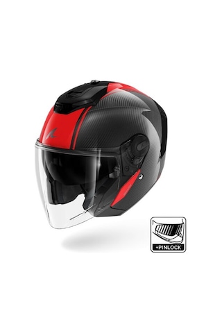 Shark Drd Rs Jet Carbon Skın Açık Kask