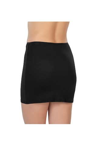 Siyah Mı Emay 1437 Modal Cotton Mini Jupon Siyah