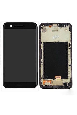 Teknonet Lg K10 2017 Uyumlu Lcd+dokunmatik+çıtalı - Beyaz